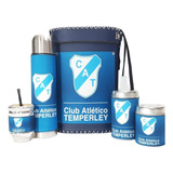 Kit De Mate Set Matero Personalizado Club Temperley Futbol