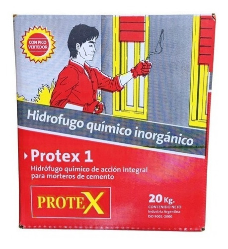 Protex 1 Hidrofugo Impermeabilizante Simil Ceresita X 20 Kg