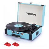 Vinilos Reproductor De Discos De Vinilo Bluetooth Con Altavo