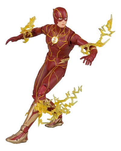 Mcfarlane: Dc The Flash Movie - Flash Speed Force Gold Label