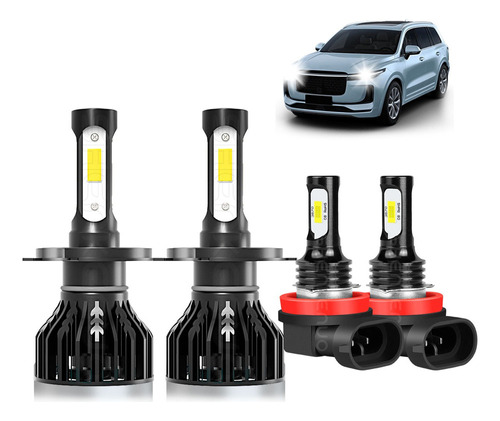 9003 H4 H11 Kit De Focos Led Para Renault Sandero 2010-2016