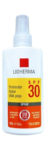 Protector Solar Uva Plus Spf 30 Lidherma En Spray