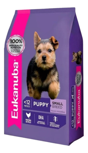 Eukanuba Puppy Small 15 Kg Perros Cachorros El Molino