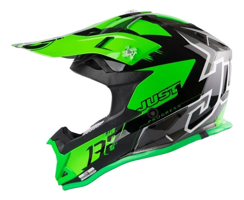 Casco Motocross Just 1 J32 Pro Kick Atv Fas Motos