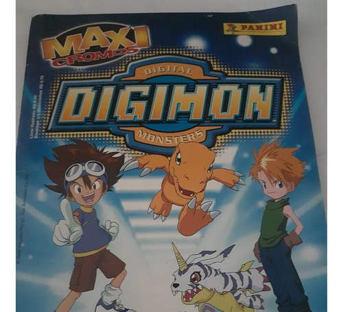 Álbum De Figurinhas Digimon Monster - Max Cromos 