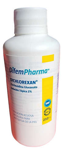 Dichlorexan Clorhexidina Gluconato Solucion Topica 2% 250ml