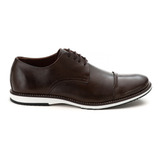 Sapato Brogue Masculino Premium Oxford Em Couro Confort Top