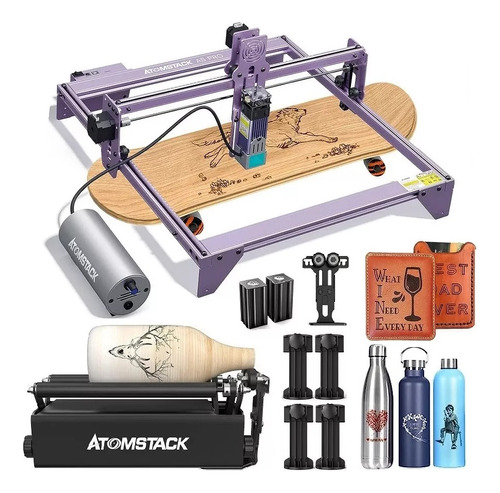 Atomstack A5 Pro Grabador Láser Y Conjunto De Accesorios