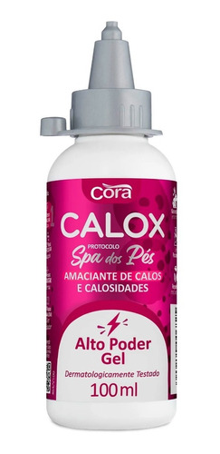 Spa Dos Pés Calox Alto Poder  Amaciante Calosidades - Gel