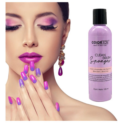 Jabón Brochas Y Esponjas Maquillaje Colorton Jabón Brochas | MercadoLibre