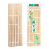 Pack 12 Esterilla Redonda Bambú Para Sushi De 24x24cm
