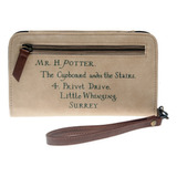 Cartera Harry Potter Carta Aceptacion Hogwarts Porta Celular