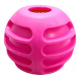 Juguete Dentición Cachorros Pelota Con Cascabel 5cm - Rosa