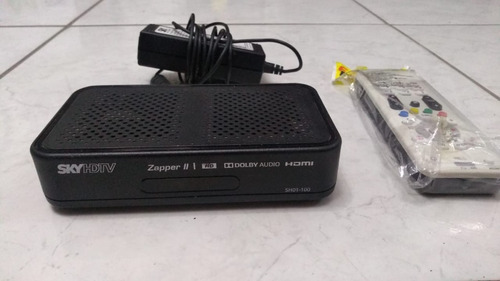 Sky Pre Pago Zapper Sh01-100 Com Chip E Controle, Sem Fonte