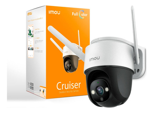 Cámara De Seguridad Imou Wifi Ip Exterior Alarma Cruiser Ptz