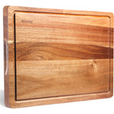 Winnsty - Tabla De Cortar De Madera, Grande De 17 X 12 Pulga