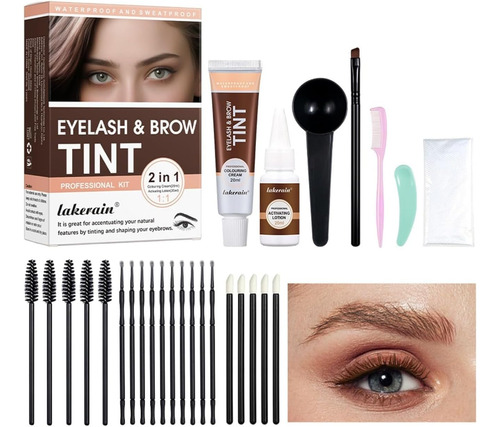 Kit De Tinte Para Cejas, Fórmula De Actualización, Tinte En