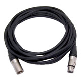 Cable De Audio Xlr Balanceado Micrófono 10 Metros