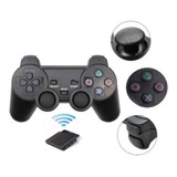 Controle Para Play Station 2 Ps2 Sem Fio Compativel Ps1 Ps2