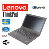 Notebook Thikpad X250 I5 8gb Ssd240gb Tela 12,5' Garantia+nf