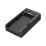 Ulanzi Np-f01 Cargador De Baterías Serie Np-f Y Powerbank