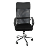 Cadeira Executiva Presidente Ergonomica Com Relax Mersh Cor Preto Material Do Estofamento Mersh