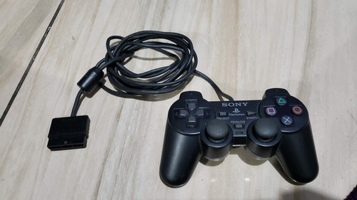 Controle  Playstation 2 Analógico Agarrando E X Meio Duro