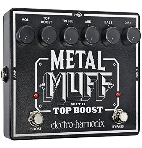 Pedal De Efecto Electro Harmonix Ehx Metal Muff Distortion