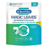 Dr. Beckmann Magic Leaves Detergente Vegano En Laminas 20u