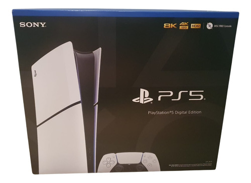 Sony Playstation 5 Slim Digital 1tb Color Blanco