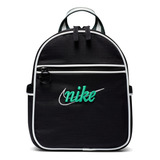 Minimochila 6l Nike Sportswear Futura 365 Mujer Negro Color Negro/vela/verde Estadio