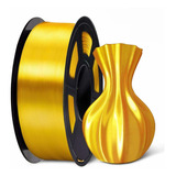 Filamento De Impresora 3d 1 Kg 1,75 Mm Sunlu Silk Gold 