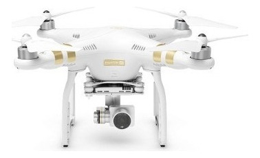 Drone Dji Phantom 4 Pro C/cámara C4k Blanco 2 Batería Maleta
