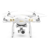 Drone Dji Phantom 4 Pro C/cámara C4k Blanco 2 Batería Maleta