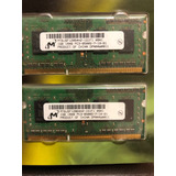 Memoria Ram 2gb / Ddr3 / Pc3-8500 / Sodim / 2 Modulos