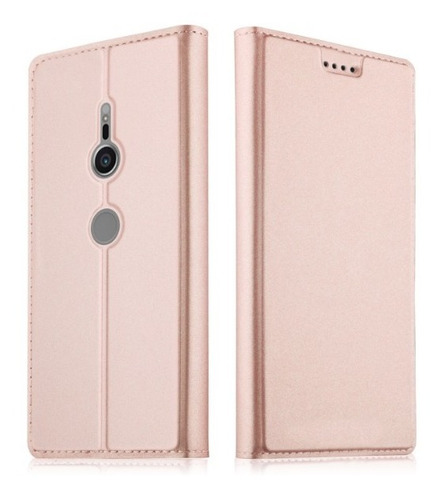 Funda Premium Tapa Pantalla Anticaidas Stand Sony Xperia Xz2