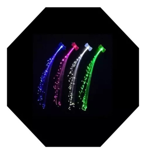 10 Extensiones Led, Luminosas, Fiesta, Casamiento, Cotillon