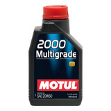 Aceite Motul 2000 Multigrade 20w50 Pza 1 Lt