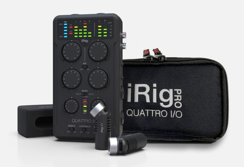 Interfaz Mezclador Profesional Irig Pro Quattro I/o Dlx Plus