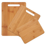 Tablas Para Cortar Hecha De Bambu Kit De 3