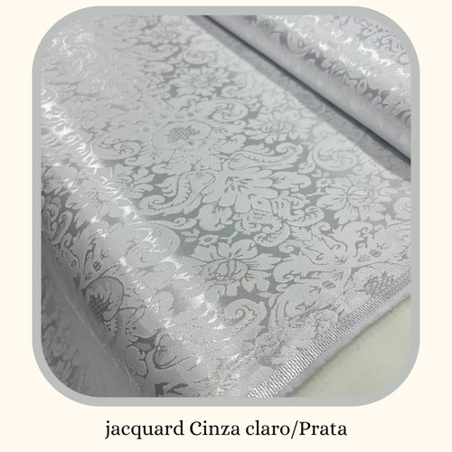 23m - Tecido Cetim Jacquard Capas Almofadas Guardanapos