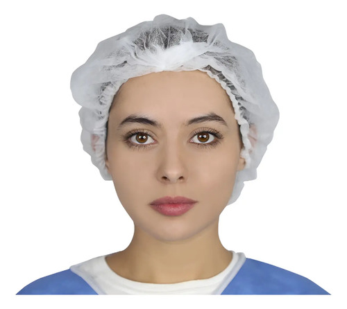 Gorro Desechable Para Paciente Y/o Enfermera C/100 Piezas