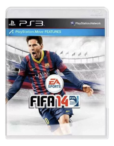 Jogo Ps3 Fifa 14 Novo Lacrado De Fabrica Midia Física - Raro