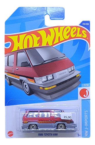 1986 Toyota Van Hw Hot Wheels 1/64