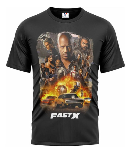 Playera Rapidos Y Furiosos, 100% Algodón 04