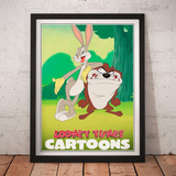 Cuadro Cartoons - Bugs Bunny Tazmania - Warner Bros - Looney