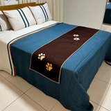 Peseira Pet Impermeável Para Cama King 01 Pç Marrom