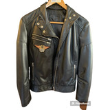 Campera De Cuero Vacuno Harley Davidson (de Mujer)