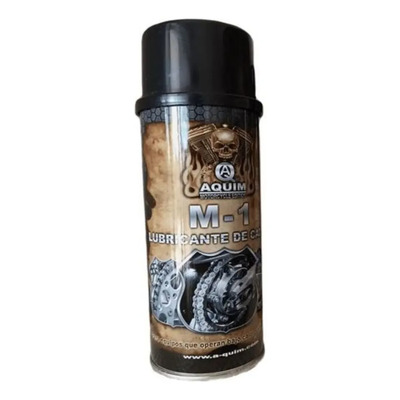 Lubricante Cadena Motos Aquim M-1 Silicona 400ml Resistente Climas