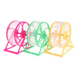 Ruedas De Ejercicio Silent Hamster Con Soporte Quiet Spinner